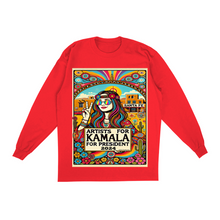 Load image into Gallery viewer, Artists For Kamala Oversized Men's Long Sleeved Shirt
