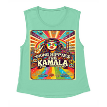 Load image into Gallery viewer, Young Hippies For Kamala Woman's Tank Tops
