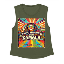 Load image into Gallery viewer, Young Hippies For Kamala Woman's Tank Tops