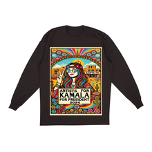 Load image into Gallery viewer, Artists For Kamala Oversized Men's Long Sleeved Shirt
