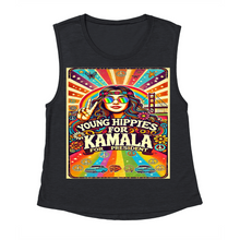 Load image into Gallery viewer, Young Hippies For Kamala Woman's Tank Tops