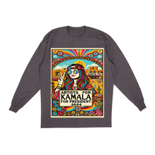 Load image into Gallery viewer, Artists For Kamala Oversized Men's Long Sleeved Shirt