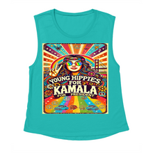 Load image into Gallery viewer, Young Hippies For Kamala Woman's Tank Tops