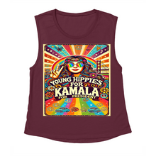 Load image into Gallery viewer, Young Hippies For Kamala Woman's Tank Tops