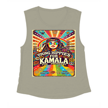 Load image into Gallery viewer, Young Hippies For Kamala Woman's Tank Tops