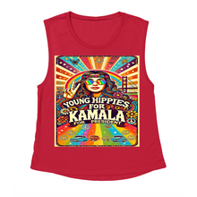 Load image into Gallery viewer, Young Hippies For Kamala Woman's Tank Tops