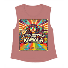 Load image into Gallery viewer, Young Hippies For Kamala Woman's Tank Tops