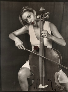 "Cello" Limited Edition of One Print.