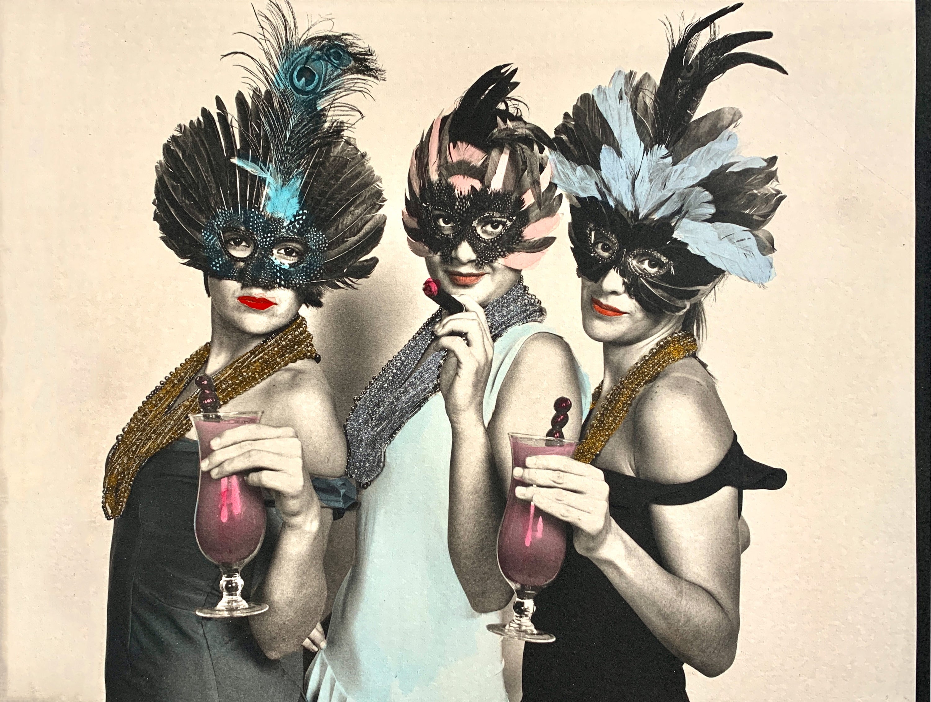 "Mardi-Gras" Limited Edition of One Print.